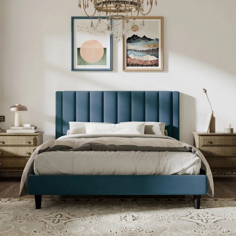 NightCraft Modern Trendy Upholstered Bed - Furnishiaa -  -